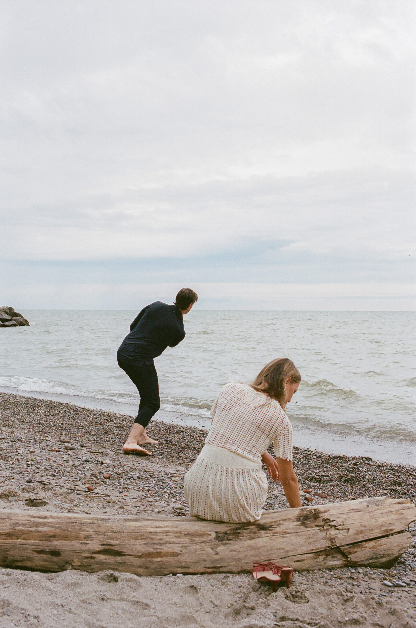 engagement photos in cleveland ohio shot on film by parkers pictures