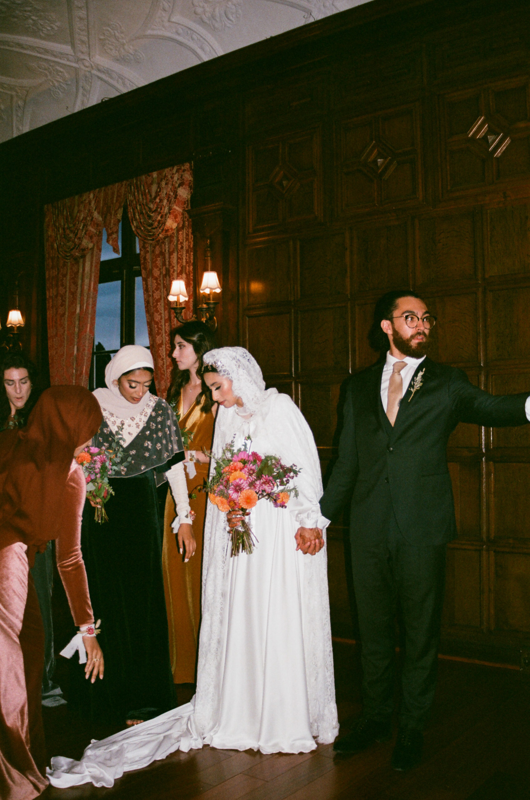 Turkish-Bangladeshi wedding shot on 35mm film by parkers pictures