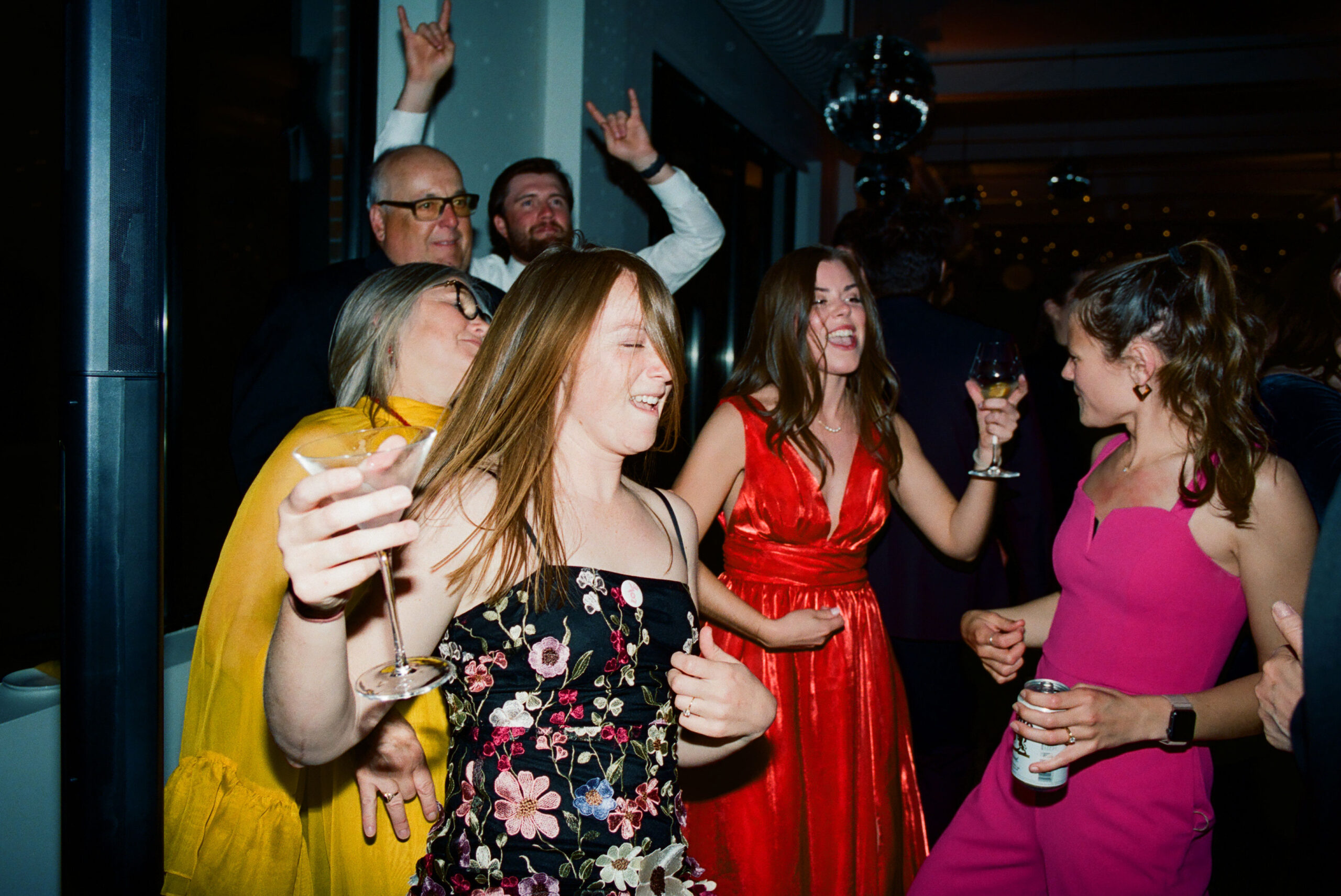 nyc dance floor shot on 35mm film by parkers pictures