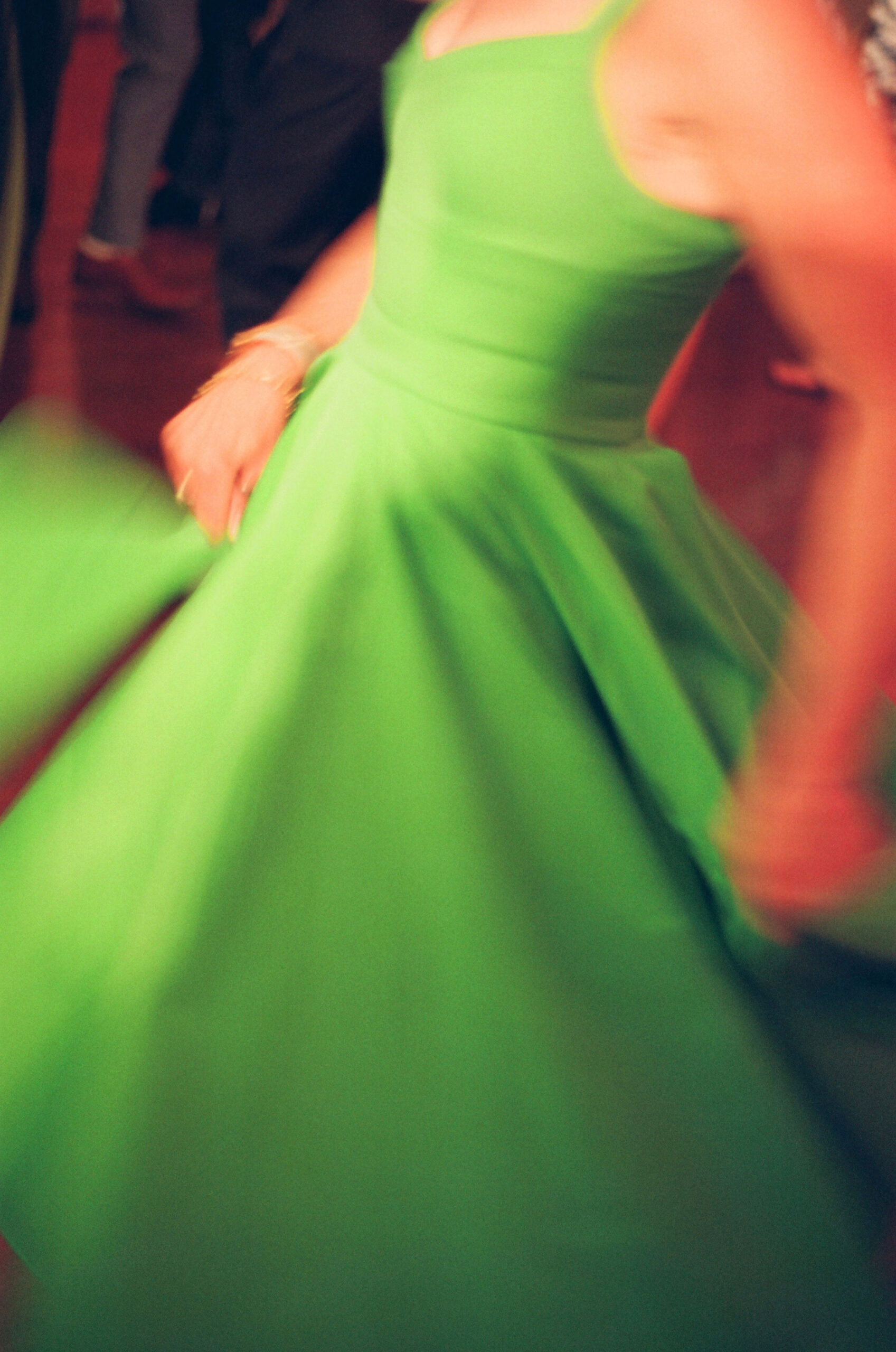 Green Emilia Wickstead Dress on the Dance Floor taken by Parkers Pictures